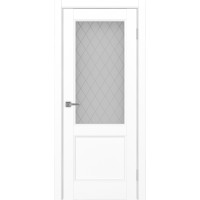 Турин Neo 502.21, цвет белый снежный, заполнение Кристалл бесцветное, размер 200*80 см.