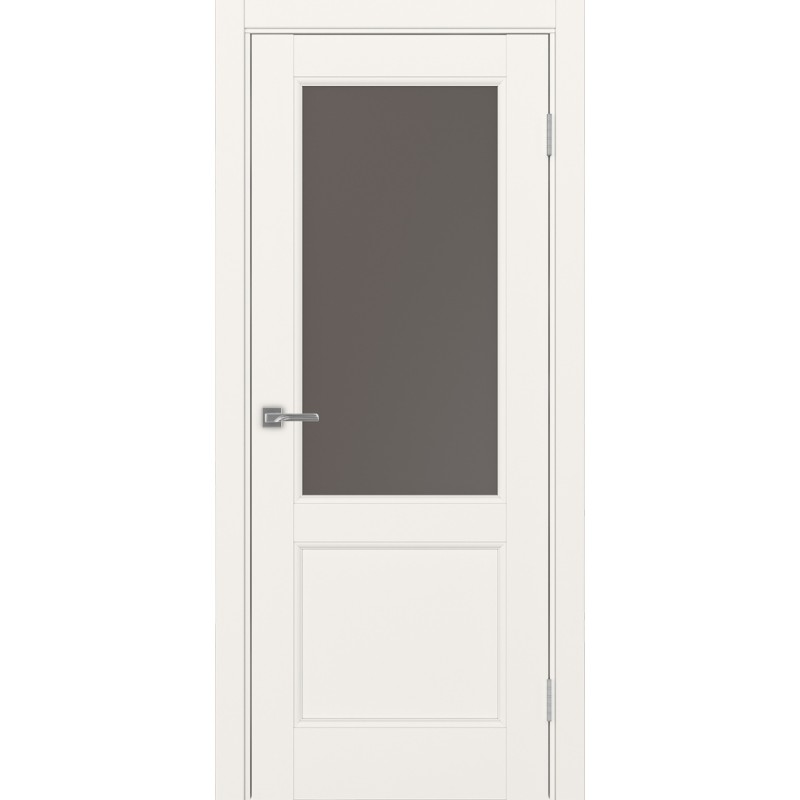 Межкомнатная дверь Турин Neo 502.21, цвет, бежевый, заполнение Бронза матовое, размер 200*40 см.