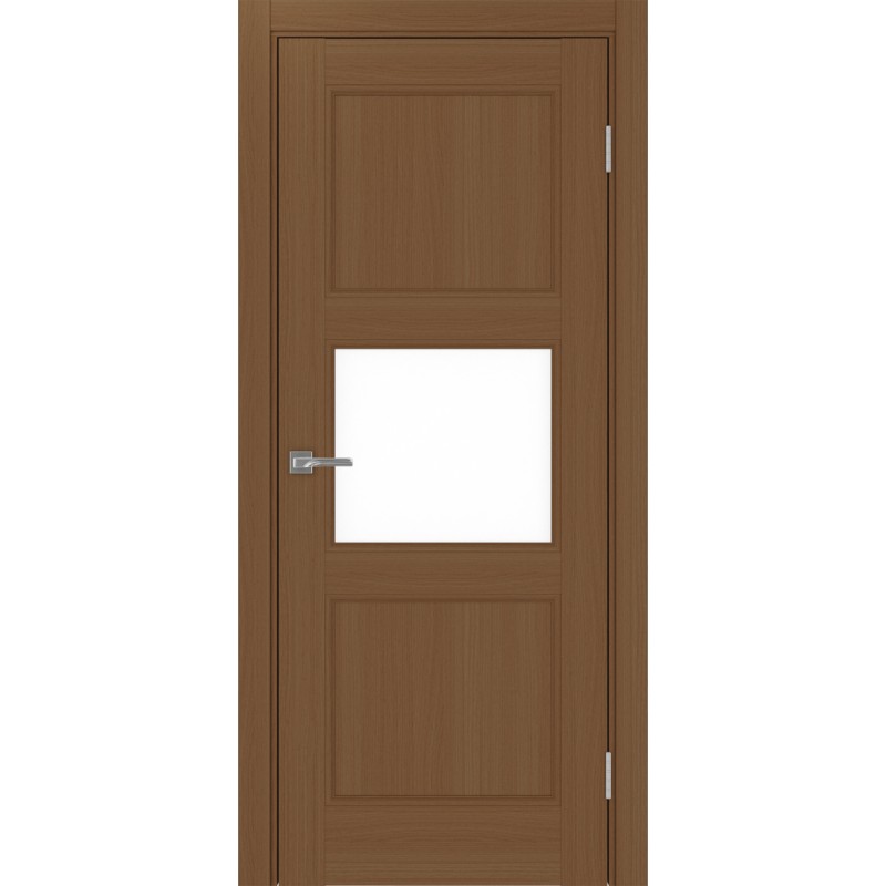 Межкомнатная дверь Турин Neo 530.121, цвет орех NL, заполнение LACбелый, размер 200*35 см.