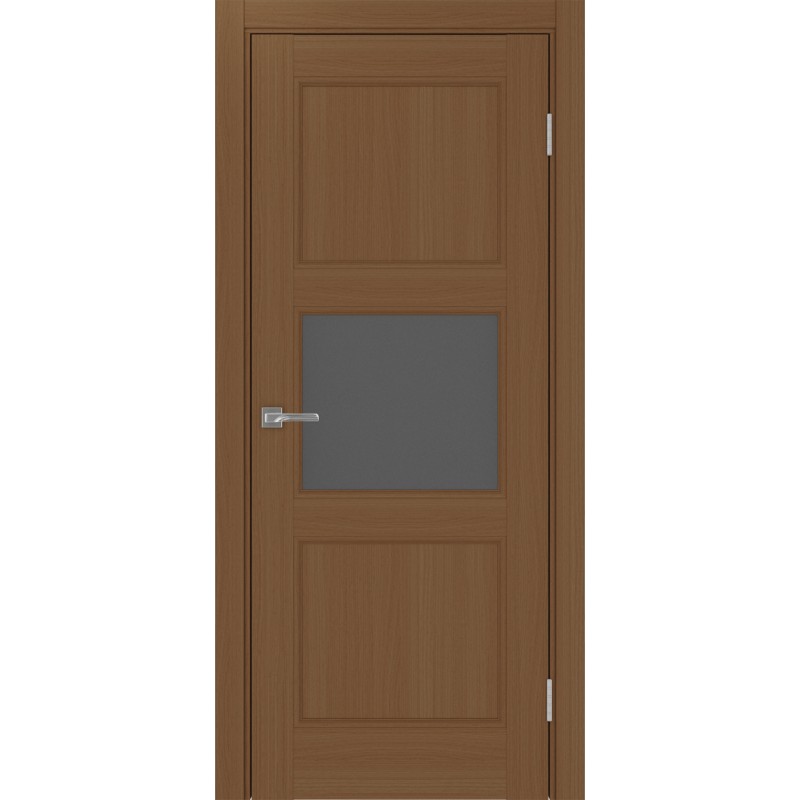 Межкомнатная дверь Турин Neo 530.121, цвет орех NL, заполнение Графит матовое, размер 200*35 см.