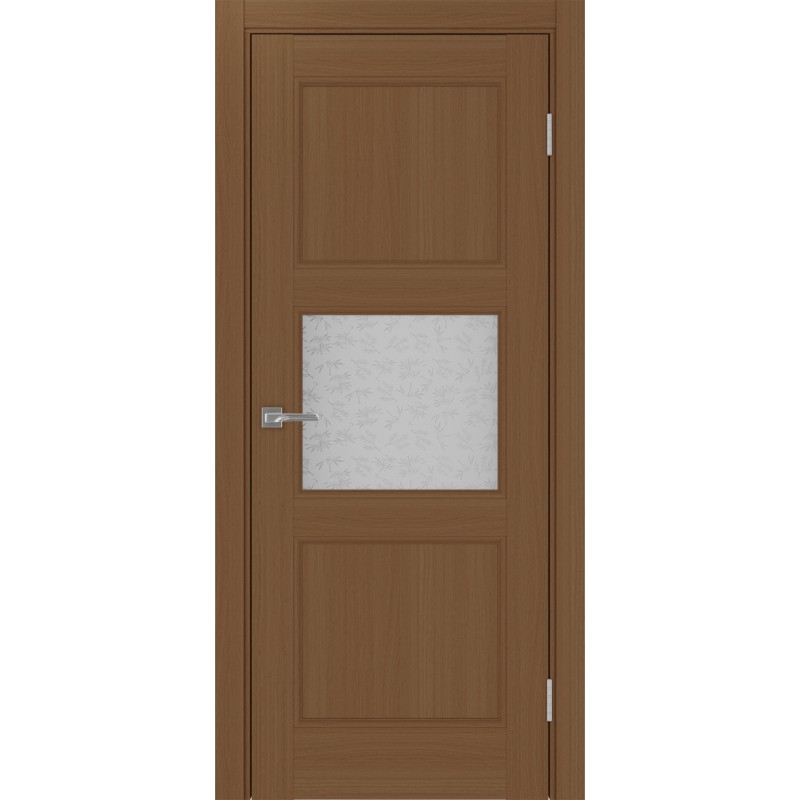 Межкомнатная дверь Турин Neo 530.121, цвет орех NL, заполнение Дали бесцветное, размер 200*35 см.