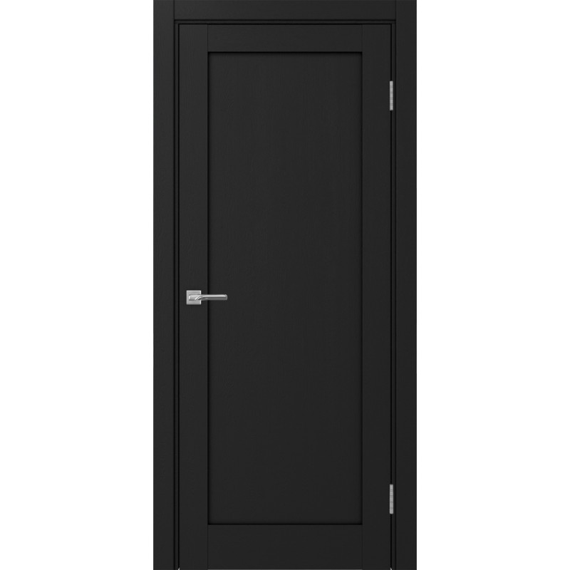 Межкомнатная дверь Турин 501.1, цвет Антрацит размер 80*200 см.