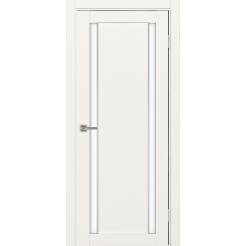 Турин 522AПП.212, цвет Бежевый молдинг алюм.хром стекло LACбелый, размер 80*200 см.