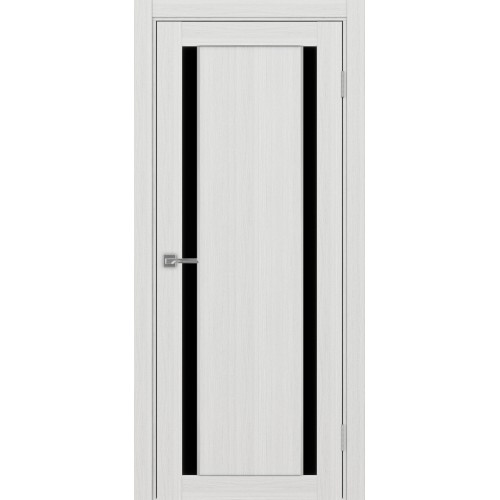 Турин 522.212 АПП молдинг SC, цвет ясень серебристый, заполнение LACчерный, размер 200*80 см.