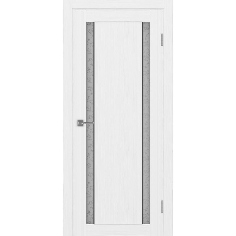 Межкомнатная дверь Турин 522.212 АПС молдинг SB, цвет белый лёд, заполнение Дали бесцветное, размер 200*60 см.