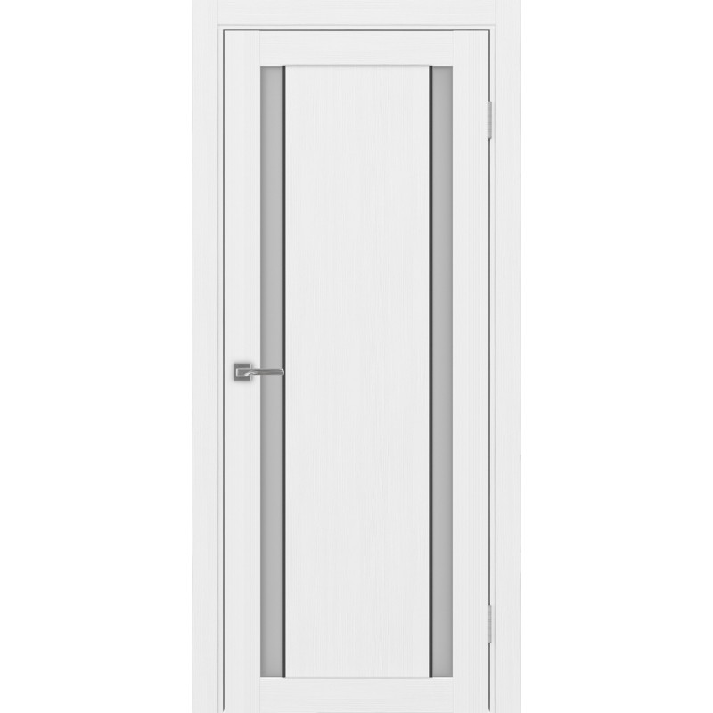 Межкомнатная дверь Турин 522.212 АПС молдинг SB, цвет белый лёд, заполнение Мателюкс, размер 200*80 см.