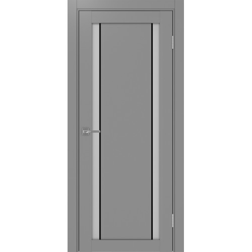 Турин 522.212 АПС молдинг SB, цвет серый, заполнение Мателюкс, размер 200*80 см.