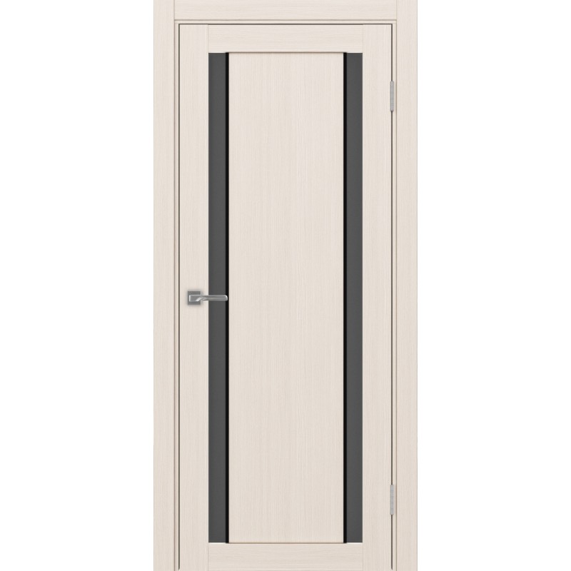 Межкомнатная дверь Турин 522.212 АПС молдинг SB, цвет ясень перламутровый, заполнение Графит матовое, размер 200*80 см.