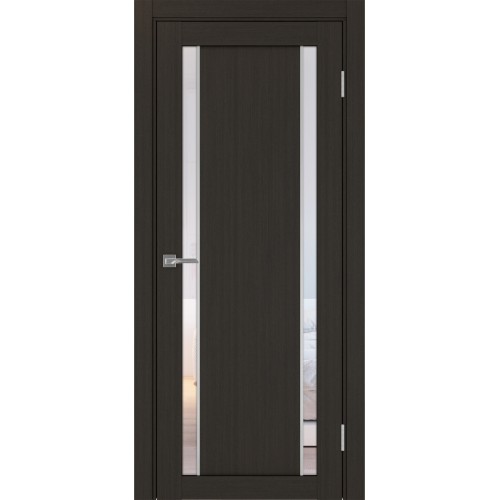 Турин 522АПС.212, цвет Венге FL, молдинг алюм.хром стекло Прозрачное, размер 80*200 см.