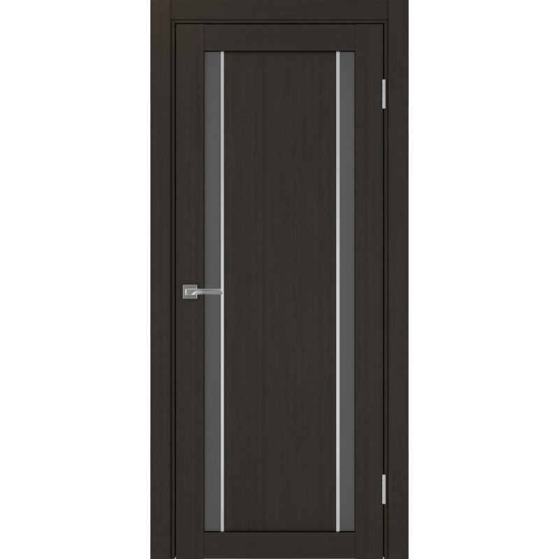 Межкомнатная дверь Турин 522.212 АПС молдинг SC, цвет венге FL, заполнение Графит матовое, размер 200*80 см.