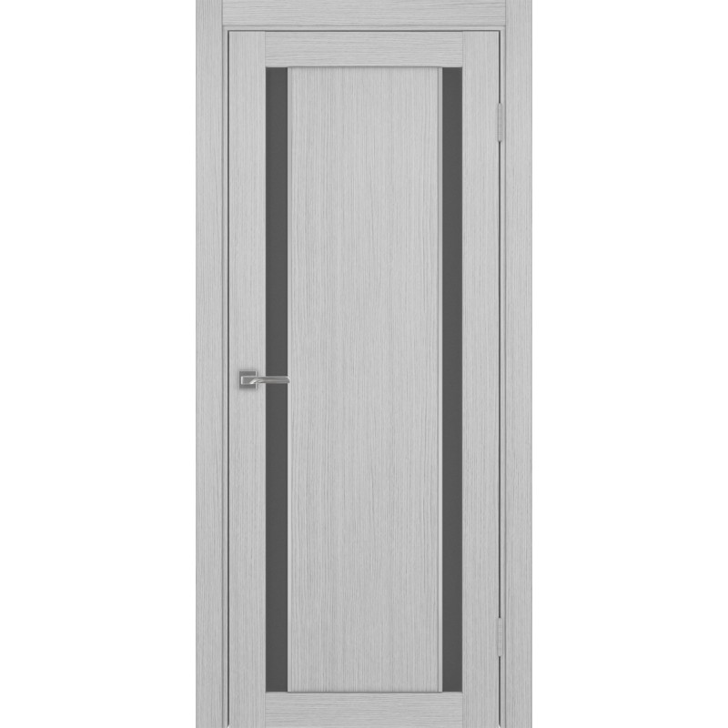 Межкомнатная дверь Турин 522.212 АПС молдинг SC, цвет дуб серый FL, заполнение Графит матовое, размер 200*80 см.