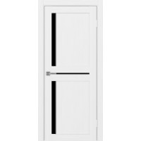 Турин 523.221 АПП молдинг SB, цвет белый лёд, заполнение LACчерный, размер 200*80 см.