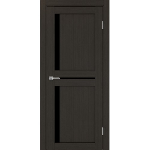 Турин 523.221 АПП молдинг SB, цвет венге FL, заполнение LACчерный, размер 200*80 см.