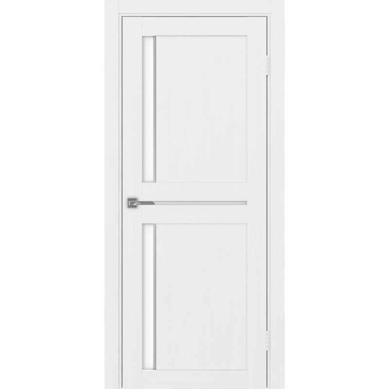 Межкомнатная дверь Турин 523.221 АПП молдинг SC, цвет белый лёд, заполнение LACбелый, размер 200*80 см.