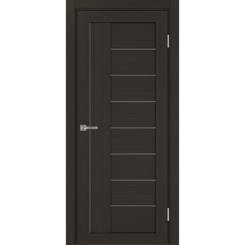 Межкомнатная дверь Турин 524.21, цвет венге FL, заполнение Бронза матовое, размер 200*80 см.