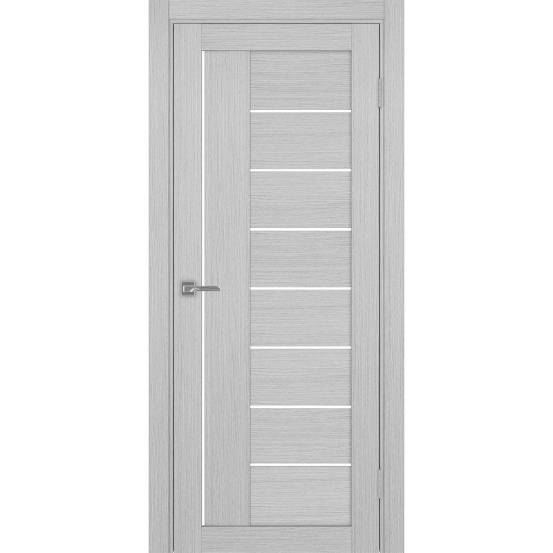 Межкомнатная дверь Турин 524.21, цвет дуб серый FL, заполнение LACбелый, размер 200*80 см.