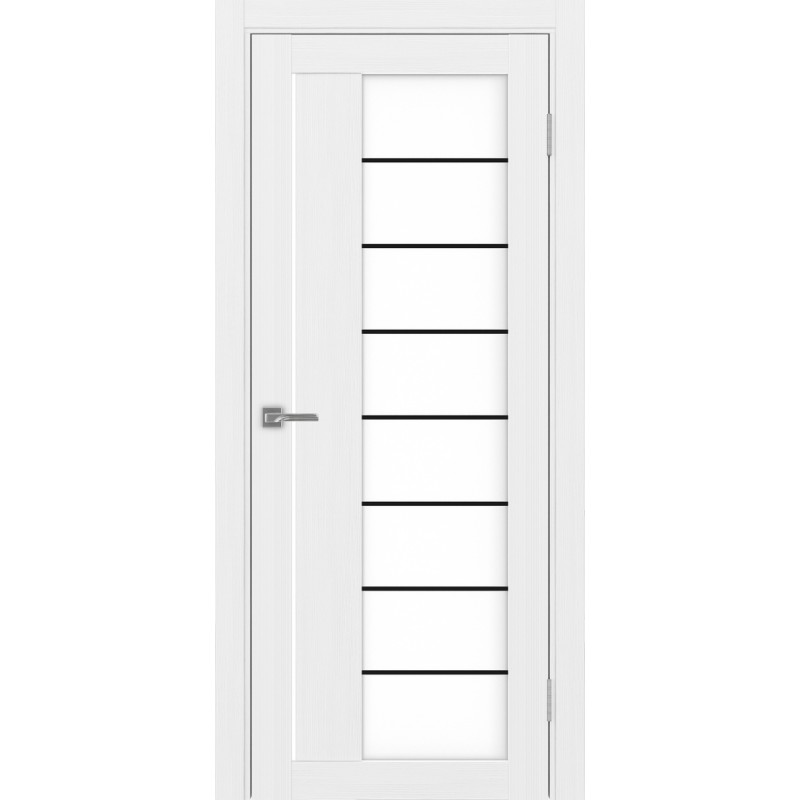 Межкомнатная дверь Турин 524.22 АСС молдинг SB, цвет белый лёд, заполнение LACбелый, размер 200*80 см.