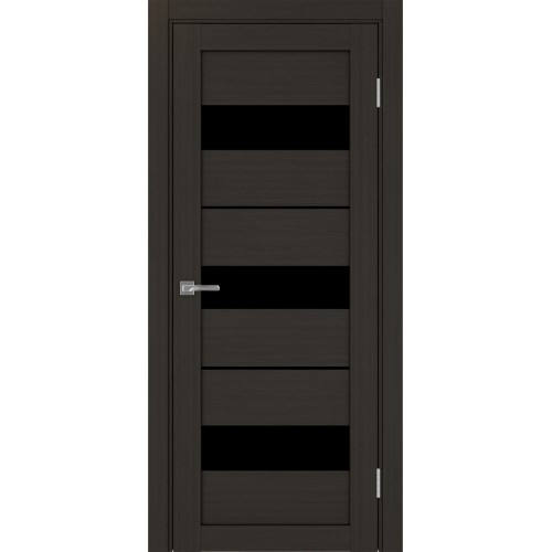 Турин 526.122, цвет венге FL, заполнение LACчерный, размер 200*80 см.