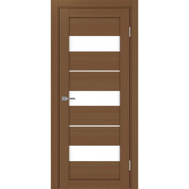 Межкомнатная дверь Турин 526.122, цвет орех NL, заполнение LACбелый, размер 200*80 см.