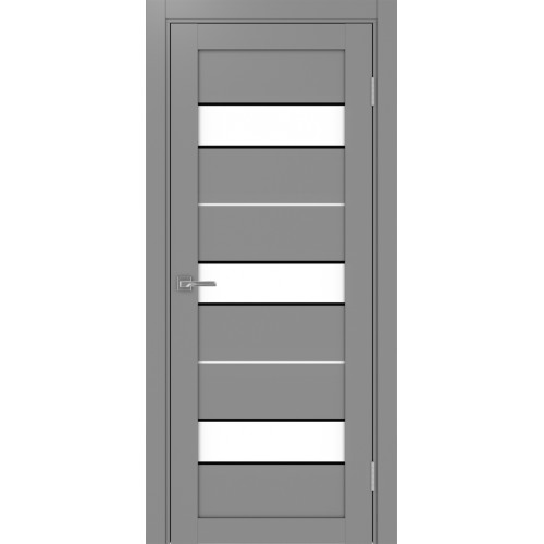 Турин 526.122 АПП молдинг SB, цвет серый, заполнение LACбелый, размер 200*80 см.