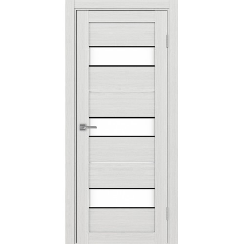 Турин 526.122 АПП молдинг SB, цвет ясень серебристый, заполнение LACбелый, размер 200*80 см.