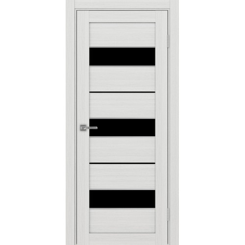 Турин 526.122 АПП молдинг SC, цвет ясень серебристый, заполнение LACчерный, размер 200*80 см.