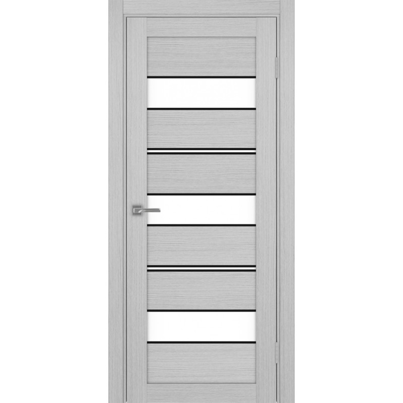 Межкомнатная дверь Турин 526.122 АППmax молдинг SB, цвет дуб серый FL, заполнение LACбелый, размер 200*80 см.