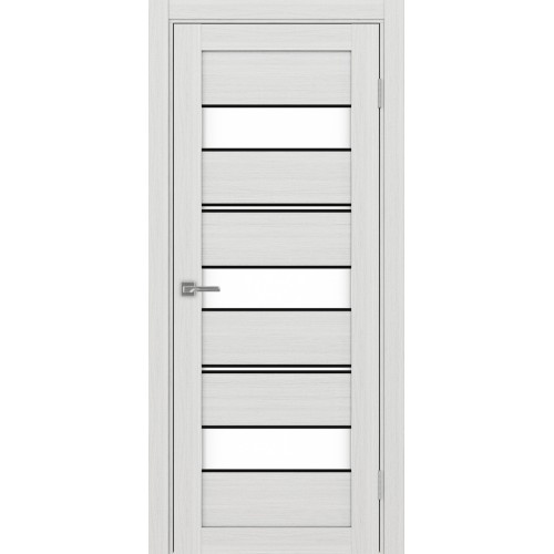 Турин 526.122 АППmax молдинг SB, цвет ясень серебристый, заполнение LACбелый, размер 200*80 см.