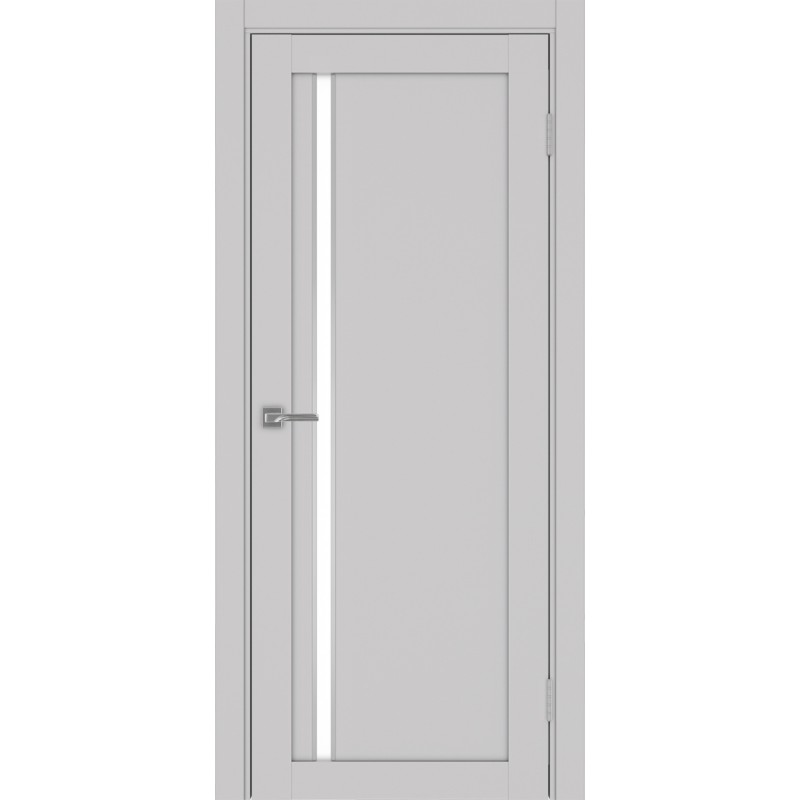 Межкомнатная дверь Турин 527.121 АПС молдинг SC, цвет пепельный, заполнение LACбелый, размер 200*80 см.