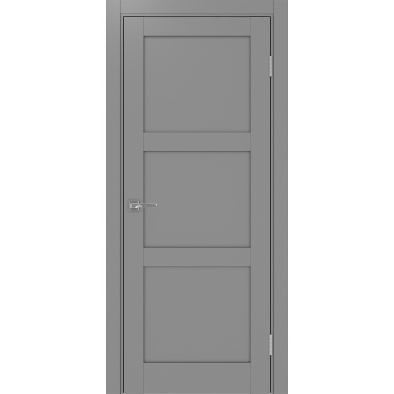 Межкомнатная дверь Турин 530.111, цвет серый, размер 200*80 см.