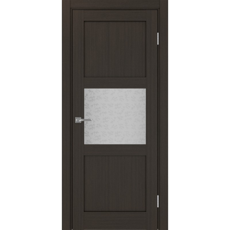 Межкомнатная дверь Турин 530.121, цвет венге FL, заполнение Дали бесцветное, размер 200*80 см.