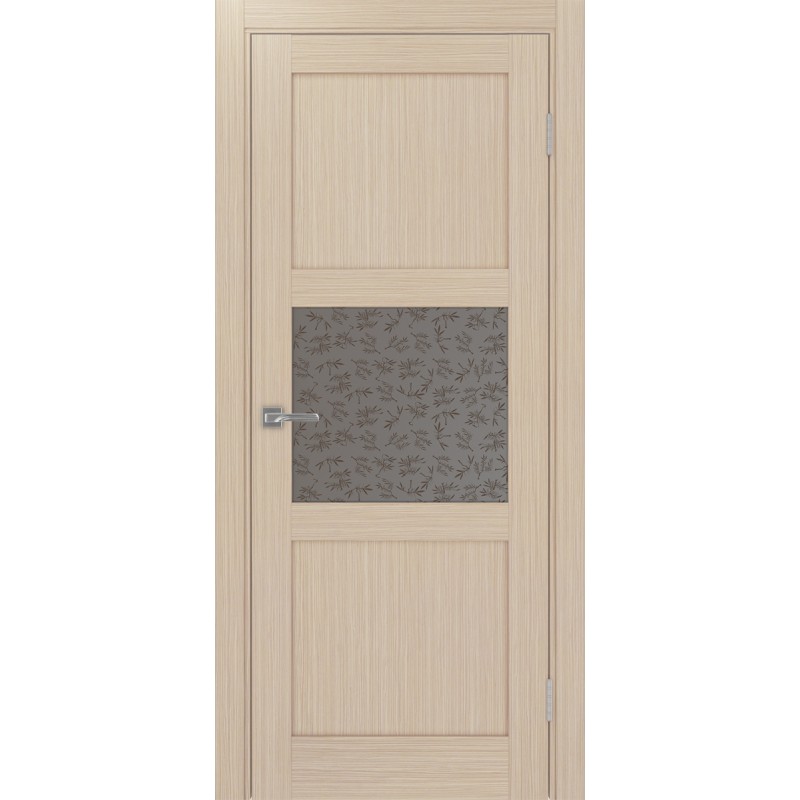 Межкомнатная дверь Турин 530.121, цвет дуб беленый FL, заполнение Дали бронзовое, размер 200*30 см.