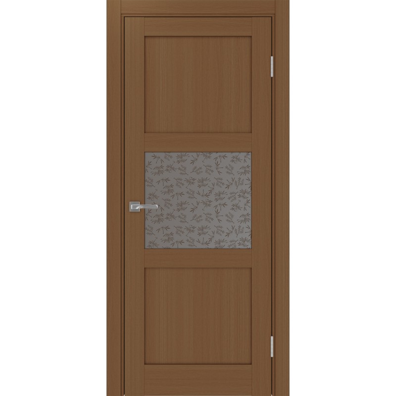 Межкомнатная дверь Турин 530.121, цвет орех NL, заполнение Дали бронзовое, размер 200*80 см.