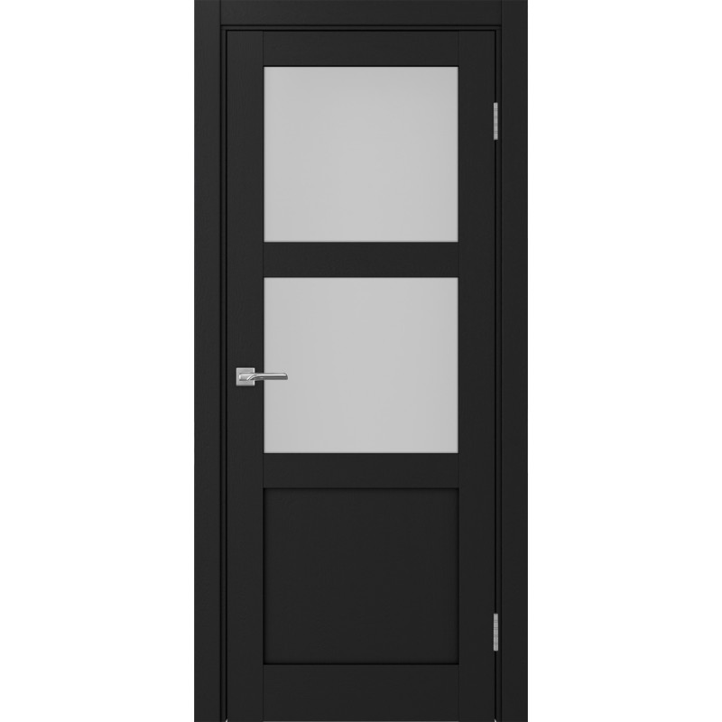 Межкомнатная дверь Турин 530.221, цвет Антрацит стекло Мателюкс, размер 80*200 см.
