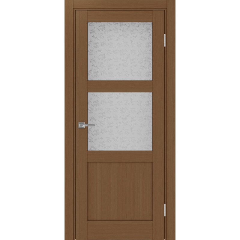 Межкомнатная дверь Турин 530.221, цвет орех NL, заполнение Дали бесцветное, размер 200*30 см.