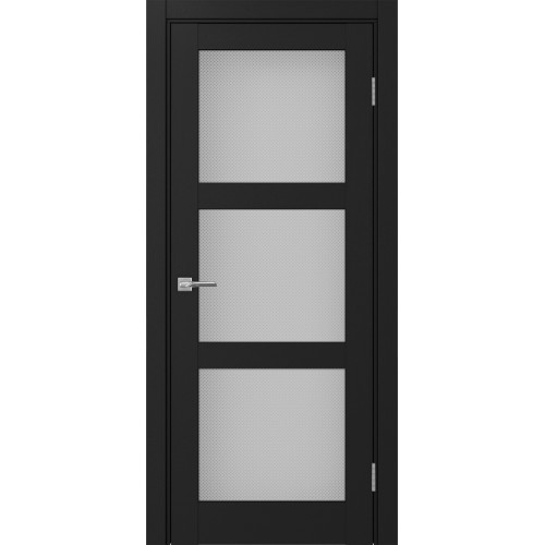 Турин 530.222, цвет Антрацит стекло Пунта бесцветное, размер 80*200 см.