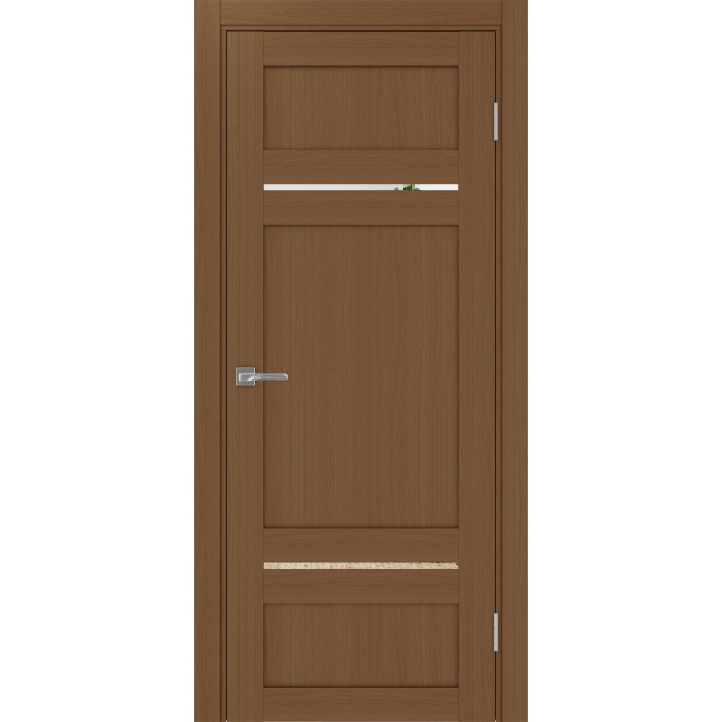 Межкомнатная дверь Турин 532.12121, цвет орех NL, заполнение Зеркало/Зеркало, размер 200*80 см.