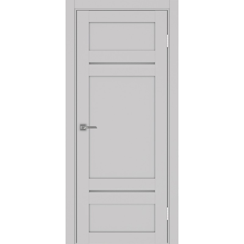 Межкомнатная дверь Турин 532.12121, цвет пепельный, заполнение Пунта бесцветное, размер 200*80 см.