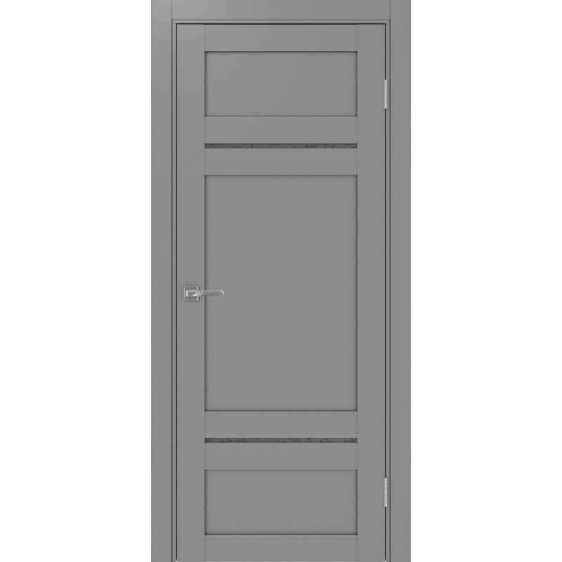 Межкомнатная дверь Турин 532.12121, цвет серый, заполнение Дали бронзовое, размер 200*80 см.