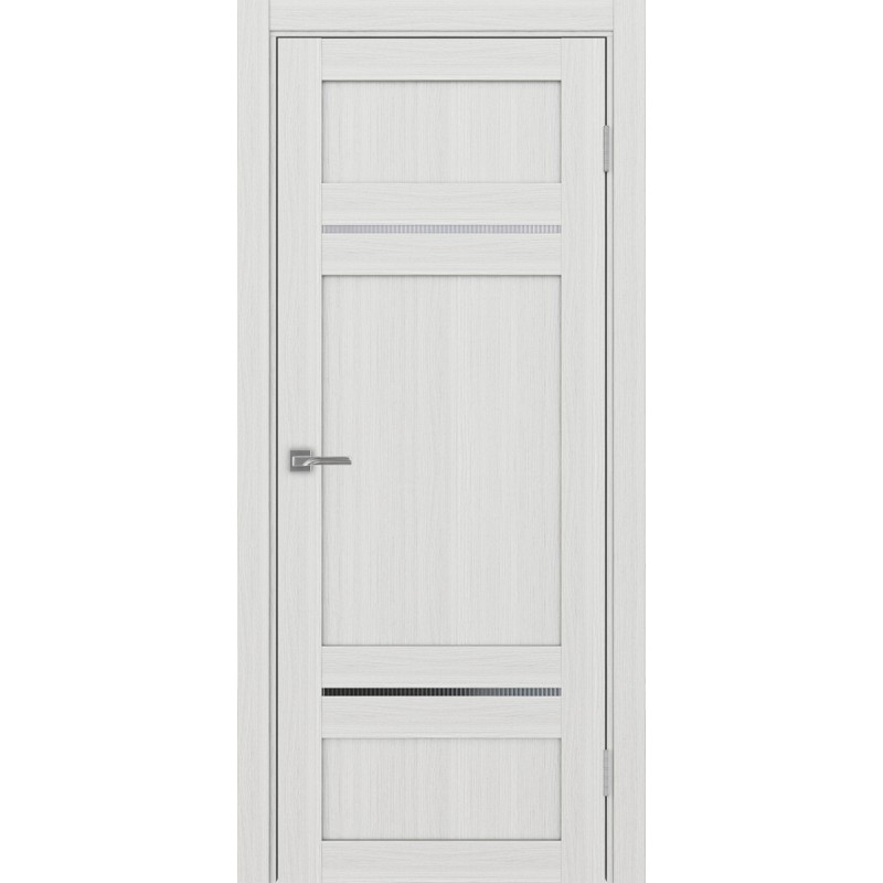 Межкомнатная дверь Турин 532.12121, цвет ясень серебристый, заполнение Мору, размер 200*70 см.