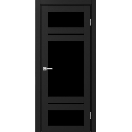 Турин 532.22222, цвет Антрацит стекло LACчерный, размер 80*200 см.