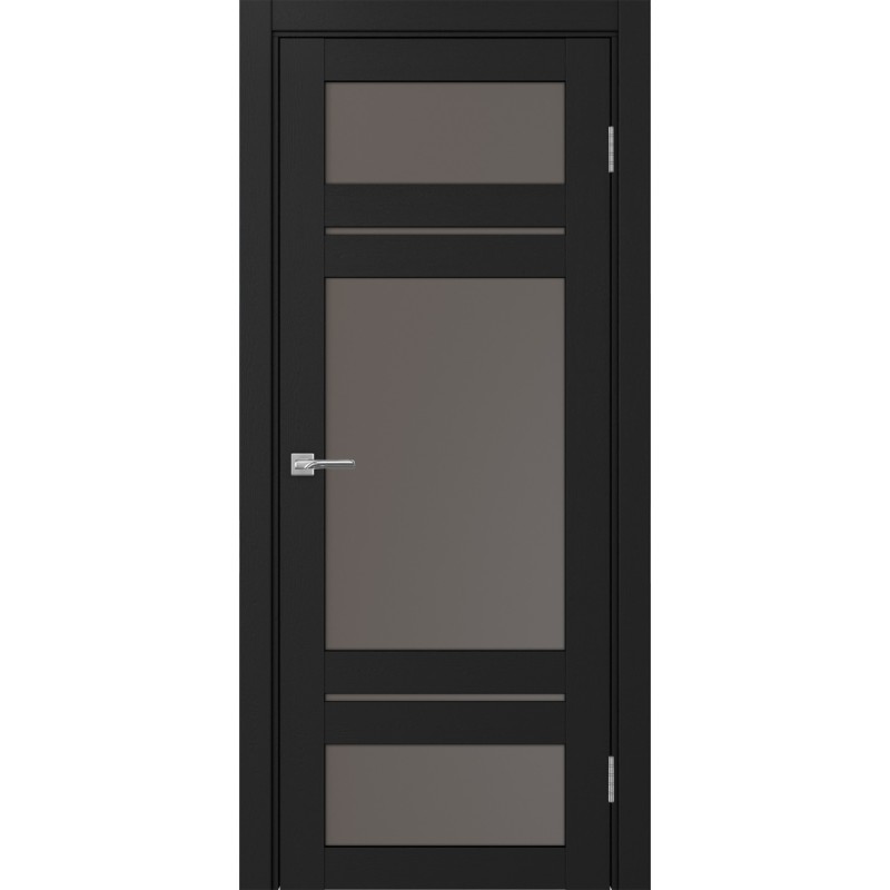 Межкомнатная дверь Турин 532.22222, цвет Антрацит стекло Бронза матовое, размер 80*200 см.