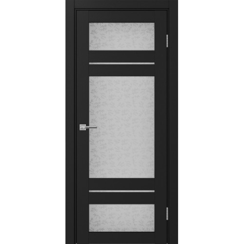 Турин 532.22222, цвет Антрацит стекло Дали бесцветное, размер 80*200 см.