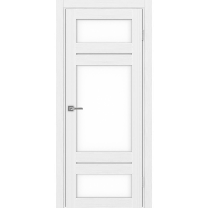 Межкомнатная дверь Турин 532.22222, цвет белый лёд, заполнение LACбелый, размер 200*80 см.