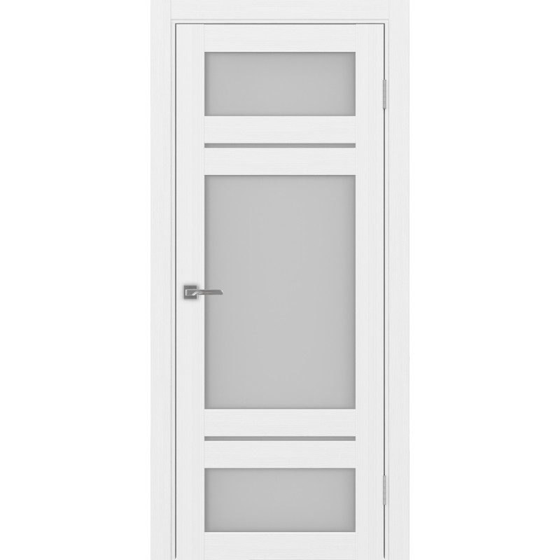 Межкомнатная дверь Турин 532.22222, цвет белый лёд, заполнение Мателюкс, размер 200*80 см.