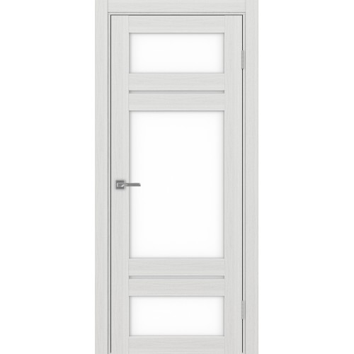 Турин 532.22222, цвет ясень серебристый, заполнение LACбелый, размер 200*80 см.