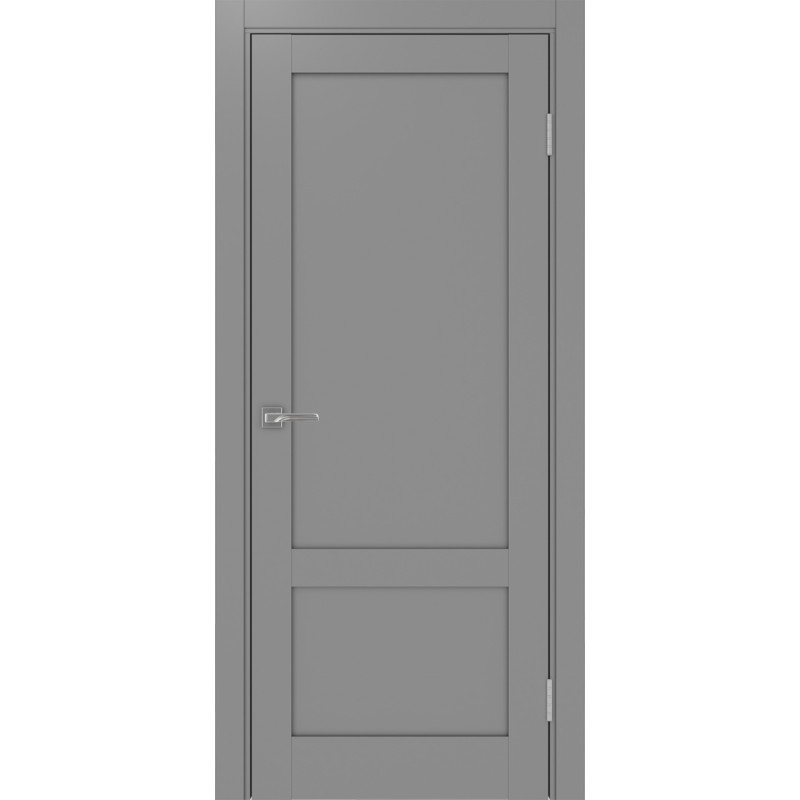 Межкомнатная дверь Турин 540ПФ.11, цвет серый, размер 200*80 см.