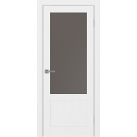 Турин 540ПФ.21, цвет белый лёд, стекло Бронза матовое, размер 35*200 см.