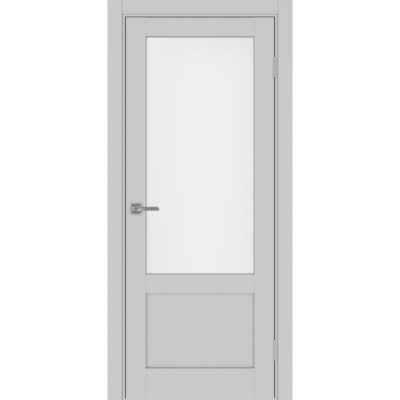 Межкомнатная дверь Турин 540ПФ.21, цвет пепельный, заполнение Мателюкс, размер 200*80 см.