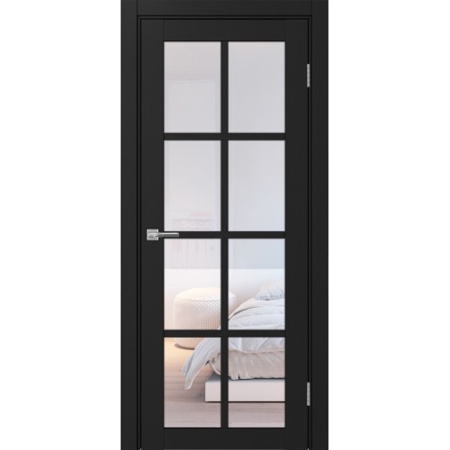 Турин 541.2222, цвет Антрацит стекло Прозрачное, размер 80*200 см.